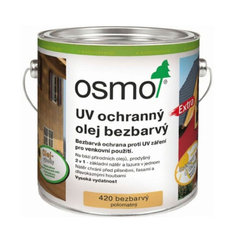 OSMO UV ochranný olej bezfarebný Extra
