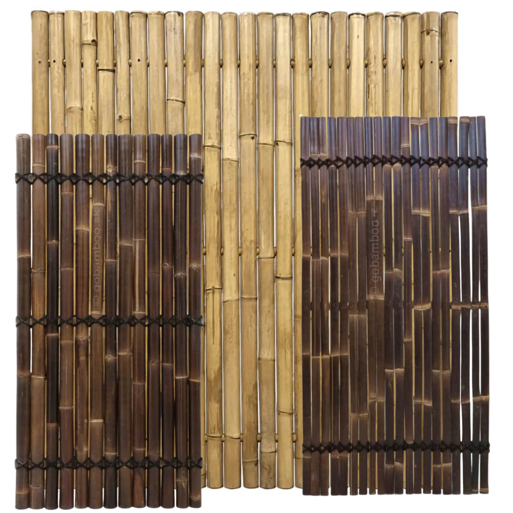 Bambusové plotové panely
