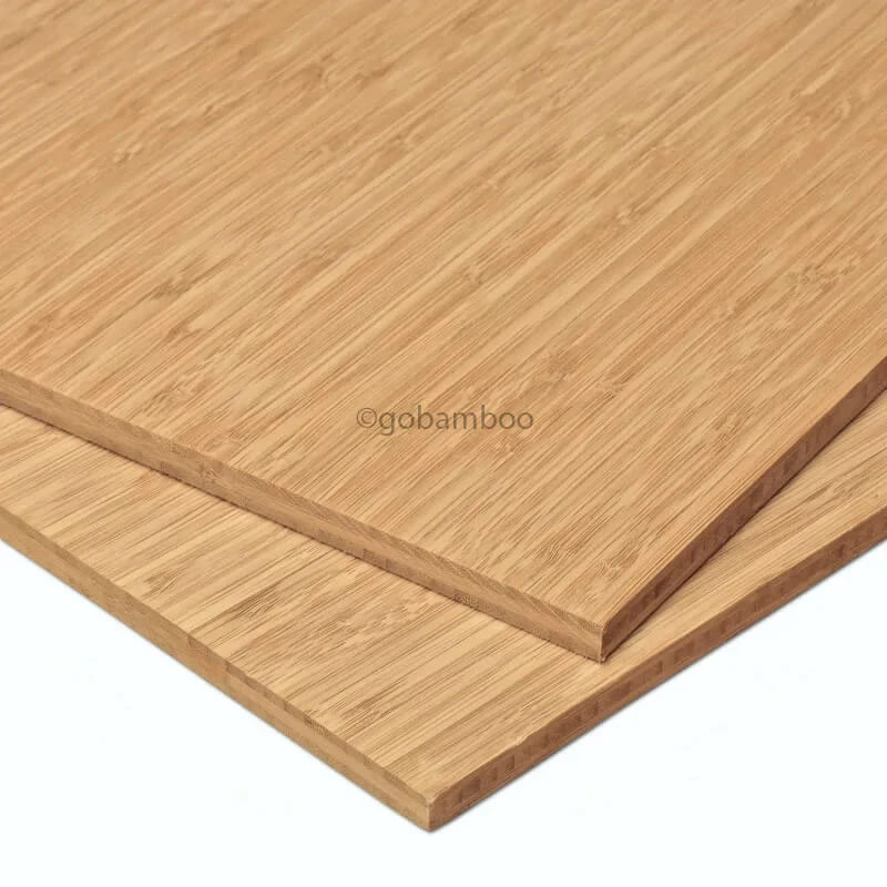 Bambusový panel vertikálne lisovaný 10 mm 3-vrstvový Light Caramel