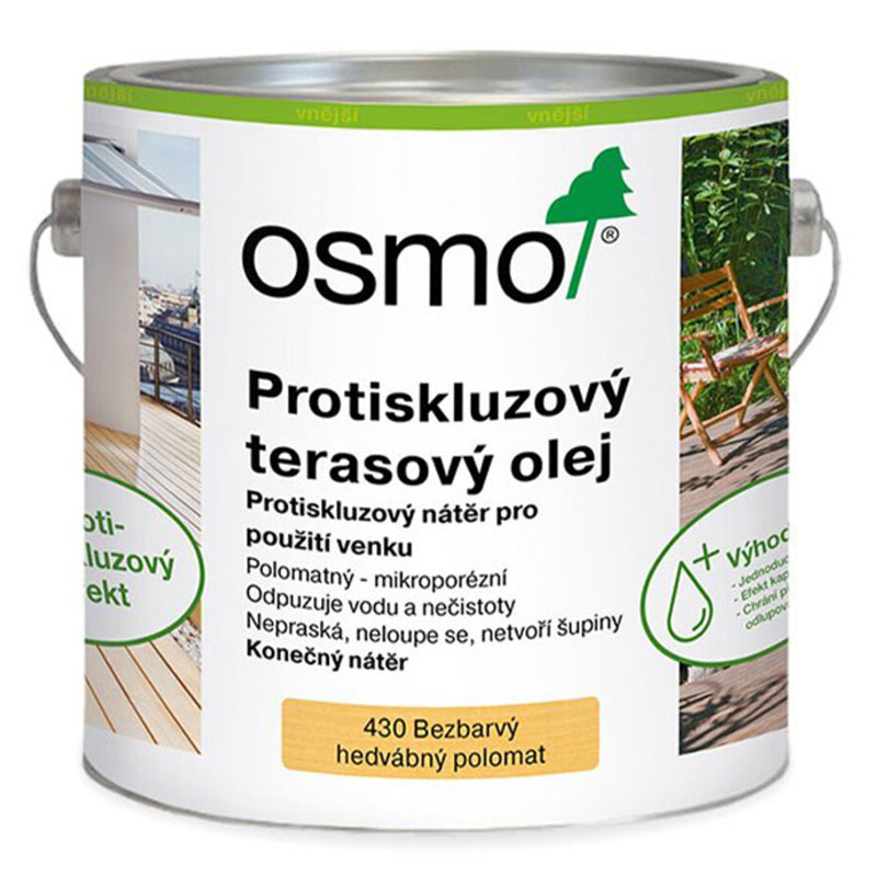 OSMO Terasový olej Protišmykový