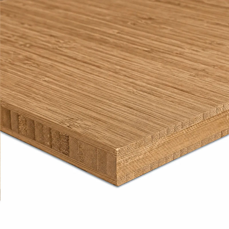 Bambusový panel vertikálne lisovaný 20 mm 3-vrstvový Orech 2440 mm x 1220 mm